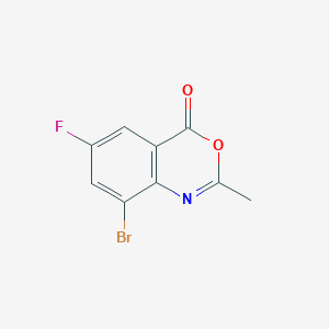 8-Bromo-6-fluoro-2-methyl-4H-benzo[d][1,3]oxazin-4-one