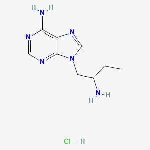 9-(2-aminobutyl)-9H-purin-6-amine hydrochloride