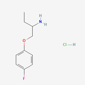 1-(4-Fluorophenoxy)butan-2-amine hydrochloride