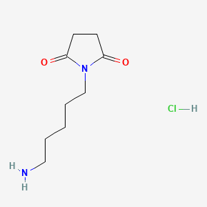 1-(5-Aminopentyl)pyrrolidine-2,5-dione hydrochloride