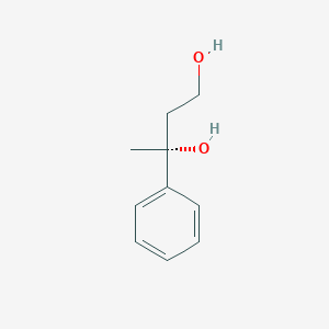 molecular formula C10H14O2 B14468063 (3R)-3-Phenylbutane-1,3-diol CAS No. 68330-54-1