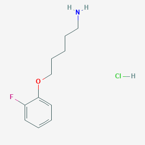 5-(2-Fluorophenoxy)pentan-1-amine hydrochloride