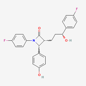 (3R,4R)-1-(4-Fluorophenyl)-3-((R)-3-(4-fluorophenyl)-3-hydroxypropyl)-4-(4-hydroxyphenyl)azetidin-2-one
