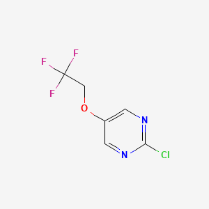 Pyrimidine, 2-chloro-5-(2,2,2-trifluoroethoxy)-