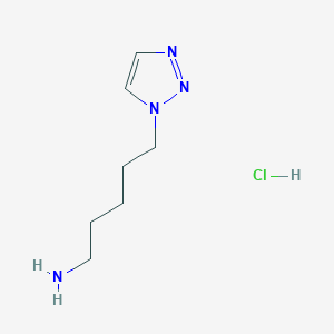 5-(1H-1,2,3-triazol-1-yl)pentan-1-amine hydrochloride