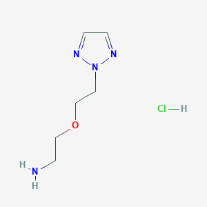 2-(2-(2H-1,2,3-triazol-2-yl)ethoxy)ethan-1-amine hydrochloride