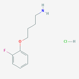 4-(2-Fluorophenoxy)butan-1-amine hydrochloride