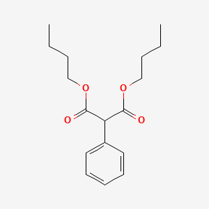 molecular formula C17H24O4 B14468415 Dibutyl phenylpropanedioate CAS No. 65300-48-3