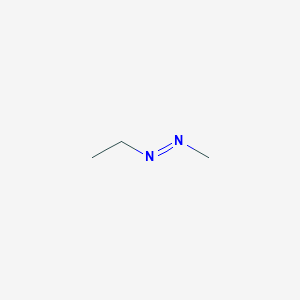 molecular formula C3H8N2 B14468499 trans-Methyl-ethyl-diazene CAS No. 65444-28-2