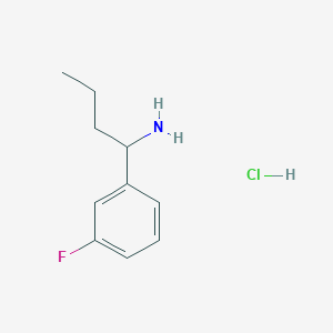 1-(3-Fluorophenyl)butan-1-amine hydrochloride