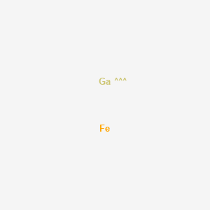 molecular formula FeGa B14468599 Gallium;iron 