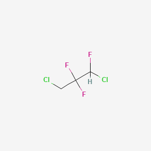 molecular formula C3H3Cl2F3 B14468612 1,3-Dichloro-1,2,2-trifluoropropane CAS No. 67406-68-2