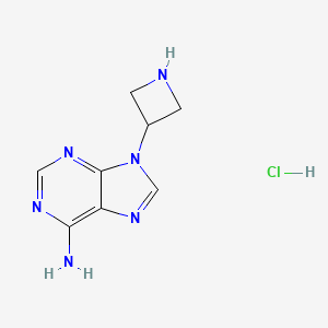 9-(azetidin-3-yl)-9H-purin-6-amine hydrochloride