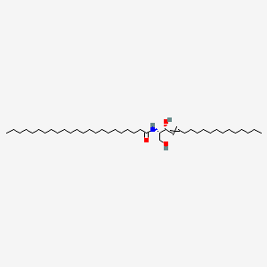 molecular formula C41H81NO3 B14468849 N-[(2S,3R)-1,3-dihydroxyoctadec-4-en-2-yl]tricosanamide CAS No. 67605-84-9