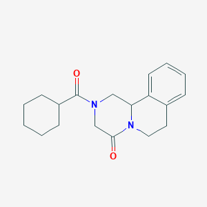 molecular formula C19H24N2O2 B144689 Praziquantel CAS No. 135526-78-2