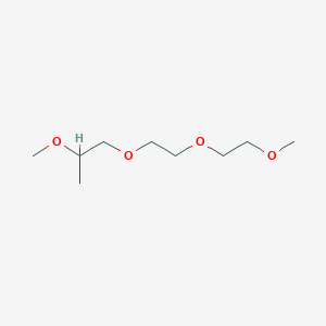 molecular formula C9H20O4 B14468941 3-Methyl-2,5,8,11-tetraoxadodecane CAS No. 66226-67-3