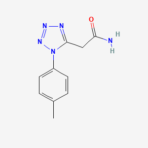 molecular formula C10H11N5O B14468970 N-(4-Methylphenyl)-1H-tetrazole-5-acetamide CAS No. 70786-26-4