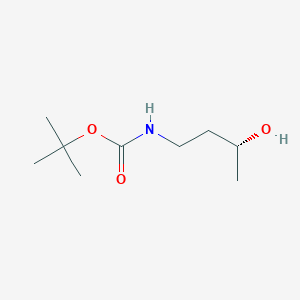 molecular formula C9H19NO3 B1446899 (R)-tert-Butyl (3-hydroxybutyl)carbamate CAS No. 1311369-01-3