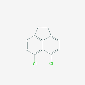 molecular formula C12H8Cl2 B144690 5,6-Dichloro-1,2-dihydroacenaphthylene CAS No. 4208-97-3