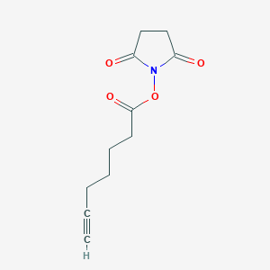 2,5-Dioxopyrrolidin-1-yl hept-6-ynoate