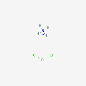 molecular formula Cl2CuH4N+ B14469093 Azanium;dichlorocopper CAS No. 65722-60-3