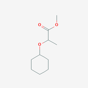 molecular formula C10H18O3 B14469099 Methyl 2-(cyclohexyloxy)propanoate CAS No. 65275-60-7