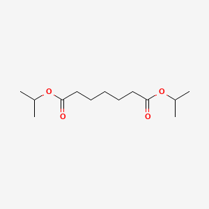 molecular formula C13H24O4 B14469185 Dipropan-2-yl heptanedioate CAS No. 71340-47-1