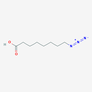 molecular formula C8H15N3O2 B1446925 8-Azidooctanoic Acid CAS No. 217180-76-2
