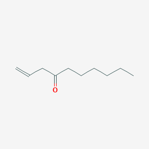 molecular formula C10H18O B14469311 1-Decen-4-one CAS No. 65807-57-0