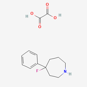 4-Fluoro-4-phenylazepane, oxalic acid