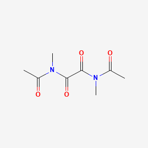 molecular formula C8H12N2O4 B14469442 N~1~,N~2~-Diacetyl-N~1~,N~2~-dimethylethanediamide CAS No. 65229-59-6