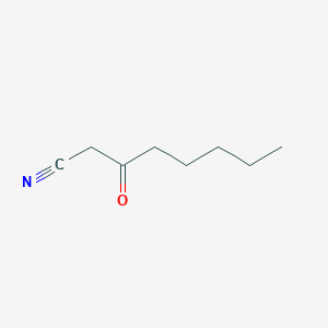 molecular formula C8H13NO B14469471 3-Oxooctanenitrile CAS No. 72306-54-8