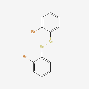 molecular formula C12H8Br2Se2 B14469679 Bis(2-bromophenyl)diselane CAS No. 71112-92-0