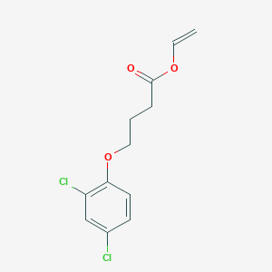 molecular formula C12H12Cl2O3 B14470264 Ethenyl 4-(2,4-dichlorophenoxy)butanoate CAS No. 66099-72-7