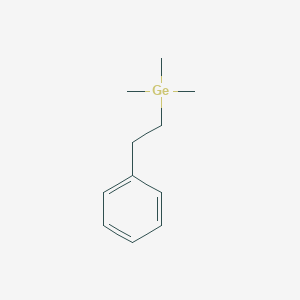 molecular formula C11H18Ge B14470329 Trimethyl(2-phenylethyl)germane CAS No. 65118-98-1