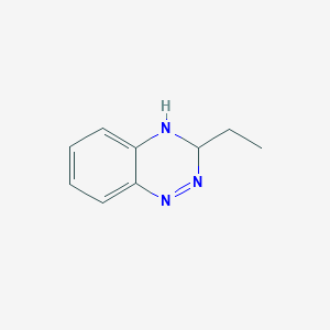 molecular formula C9H11N3 B14470460 3-Ethyl-2,3-dihydro-1,2,4-benzotriazine CAS No. 72128-58-6