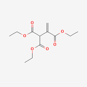 molecular formula C12H18O6 B14470500 Triethyl prop-2-ene-1,1,2-tricarboxylate CAS No. 71195-11-4