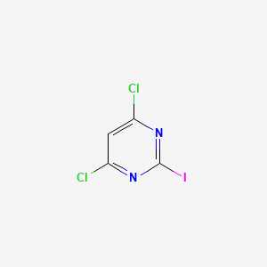 molecular formula C4HCl2IN2 B1447064 4,6-Dichloro-2-iodopyrimidine CAS No. 1266105-16-1