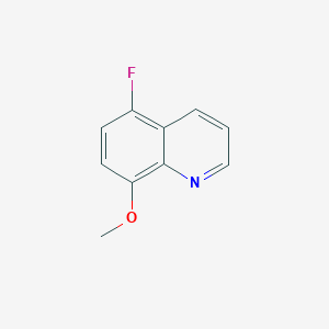 molecular formula C10H8FNO B1447066 5-Fluoro-8-methoxyquinoline CAS No. 439-88-3