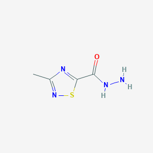 3-Methyl-1,2,4-thiadiazole-5-carbohydrazide