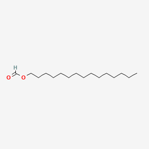 molecular formula C16H32O2 B14470693 Pentadecyl formate CAS No. 66271-76-9