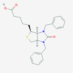 molecular formula C24H28N2O3S B144707 Dibenzylbiotin CAS No. 33607-60-2