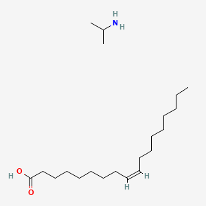 molecular formula C21H43NO2 B14470797 (Z)-octadec-9-enoic acid;propan-2-amine CAS No. 68650-93-1