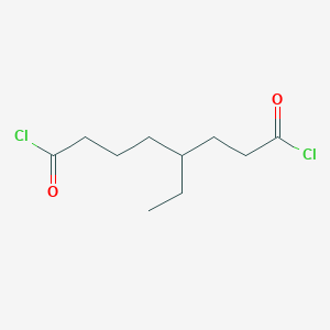 molecular formula C10H16Cl2O2 B14470971 Ethyloctanedioyl dichloride CAS No. 68171-36-8