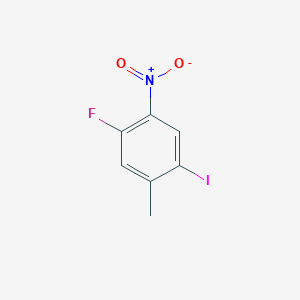 molecular formula C7H5FINO2 B1447098 5-Fluoro-2-iodo-4-nitrotoluene CAS No. 1803811-31-5