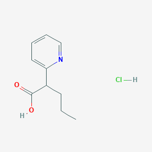 2-(Pyridin-2-yl)pentanoic acid hydrochloride