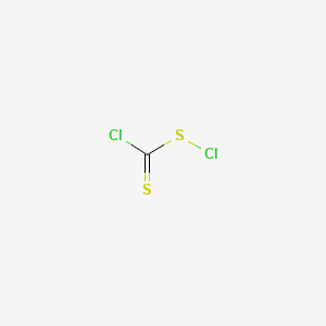 molecular formula CCl2S2 B14471260 Chlorothioformylsulfenylchloride CAS No. 72087-91-3