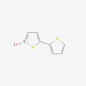molecular formula C8H5LiS2 B14471277 lithium;5-thiophen-2-yl-2H-thiophen-2-ide CAS No. 71486-35-6