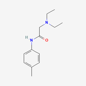 molecular formula C13H20N2O B14471446 2-Diethylamino-N-p-tolyl-acetamide CAS No. 65446-96-0