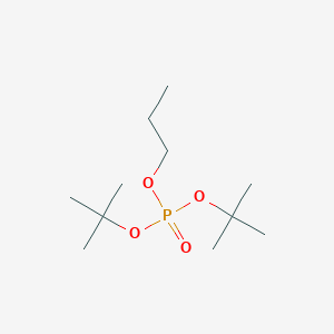 molecular formula C11H25O4P B14471462 Di-tert-butyl propyl phosphate CAS No. 68695-41-0